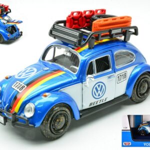 Modellino auto scala 1:24 VW BEETLE OFF ROAD diecast modellismo statico