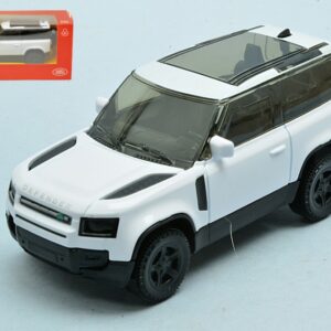 Modellino auto scala 1:43 LAND ROVER DEFENDER 90 WHITE modellismo