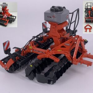 Modellino trattore mezzi agricoli Replicagri ERPICE A DISCHI ROTANTI KUHN OPTIMER 303 1:32 diecast modellismo