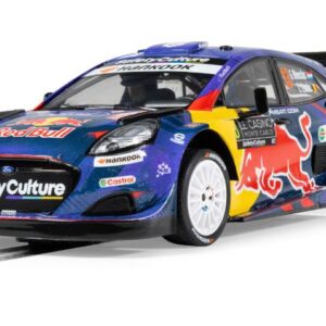 Modellino slot car Scalextric  FORD PUMA RALLY 1 MONTE CARLO 2025 SLOT 1:32 modellismo