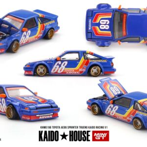 Modellino auto scala tuning 1:64 Mini GT TOYOTA AE86 modellismo