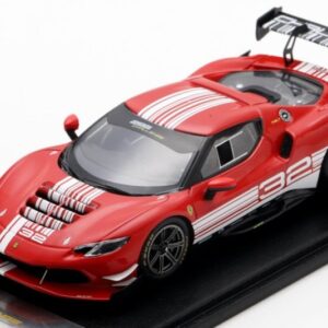Modellino auto scala 1:43 Looksmart FERRARI 296 CHALLENGE RED racing modellismo