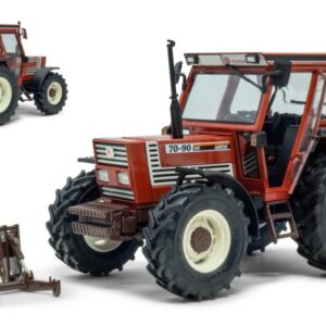 Modellino trattore 1:32 Ros FIAT 70-90 CAB SUPERCONFORT 4WD diecast modellismo statico