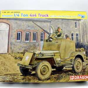 Modellino model kit montaggio carri armati tank ARMORED 1/4 TON 4X4 TRUCK dragon scala 1:35 modellismo