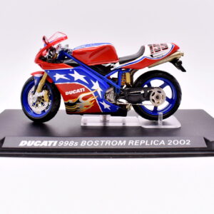 modellini moto scala 1:24 Ducati 998s bostrom replica diecast modellismo da collezione