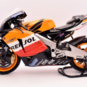 Modellino moto scala 1:12 honda RC211V max biaggi modellismo motorcycle bike
