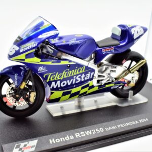 modellini moto scala 1:24 honda RSW250 dani pedrosa moto gp diecast modellismo da collezione