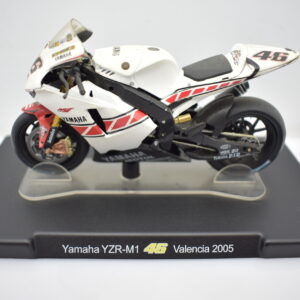 Modellini moto Valentino Rossi 1:18 YAMAHA YZR-M1 valencia 2005 gp motor bike