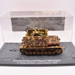 Modellini carri armati tank 2 cm flakvierling ausf sfl veicoli militari da combattimento collezione