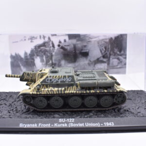 Modellini carri armati tank SU-122 veicoli militari da combattimento collezione
