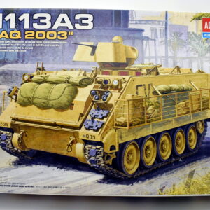 Modellino model kit montaggio carri armati tank M113A3 'IRAQ 2003' academy scala 1:35 modellismo