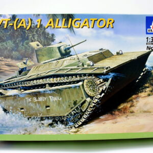 Modellino model kit montaggio carri armati tank LVT-A1 ALLIGATOR italeri scala 1:35 modellismo