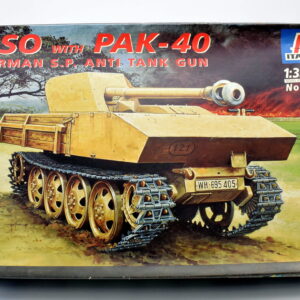 Modellino model kit montaggio carri armati tank RSO WITH PAK-40 italeri scala 1:35 modellismo