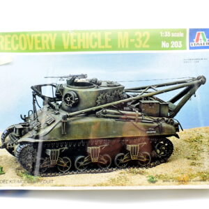 Modellino model kit montaggio carri armati tank RECOVERY VEHICLE M-32 italeri scala 1:35 modellismo