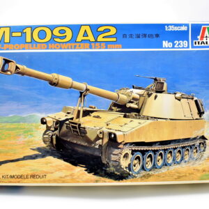 Modellino model kit montaggio carri armati tank M-109 A2 SELF-PROPELLED HOWITZER 155MM italeri scala 1:35 modellismo