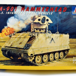 Modellino model kit montaggio carri armati tank M-901 HAMMERHEAD italeri scala 1:35 modellismo
