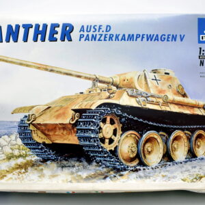 Modellino model kit montaggio carri armati tank PANTHER AUSF.D PANZERKAMPFWAGEN V italeri scala 1:35 modellismo
