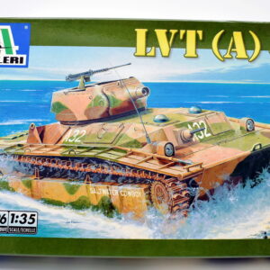Modellino model kit montaggio carri armati tank LVT (A) 4 italeri scala 1:35 modellismo