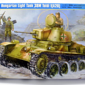 Modellino model kit montaggio carri armati tank HUNGARIAN LIGHT TANK 38M TOLDI A 20 hobby boss scala 1:35 modellismo
