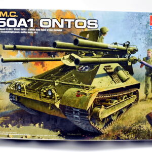 Modellino model kit montaggio carri armati tank M50A1 ONTOS academy scala 1:35 modellismo