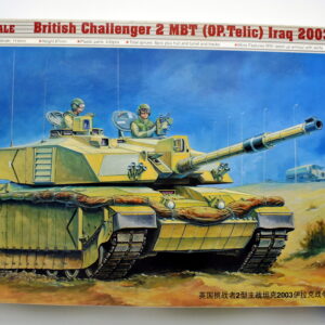 Modellino model kit montaggio carri armati tank BRITISH CHALLENGER 2 MBT trumpeter scala 1:35 modellismo