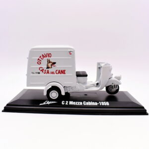 modellino Ape C 2 mezza cabina Scala 1:32 diecast modellismo da collezione edicola
