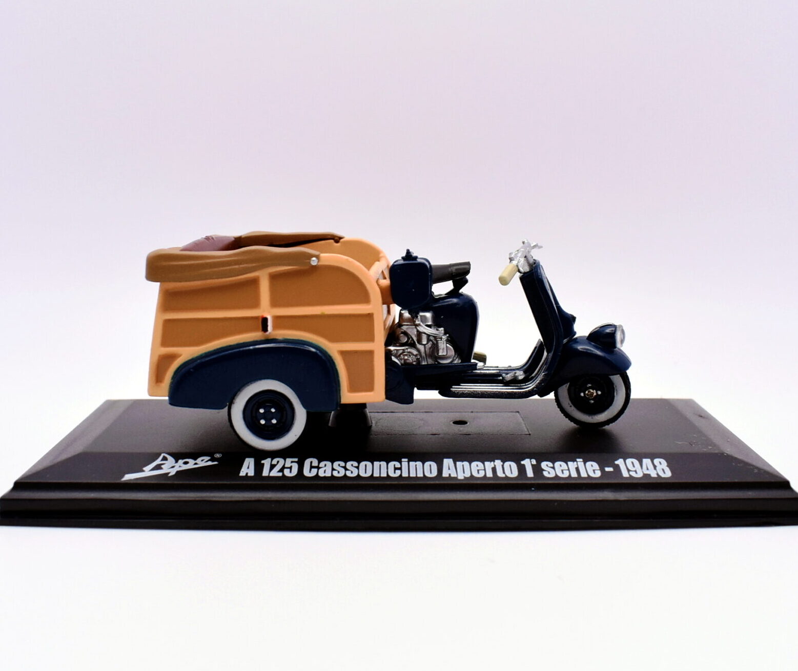 modellino Ape A 125 cassoncino aperto 1 serie Scala 1:32 diecast modellismo da collezione edicola