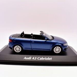 Modellino auto scala 1:43 audi A3 cabriolet maxichamps diecast modellismo da collezione