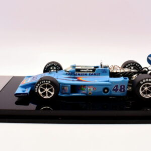 Modellini auto FORMULA 1 scala 1:43 winner indianapolis 500 jorgensen eagle bobby unser replicarz collezione diecast