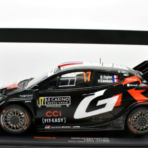 Modellino auto scala 1:18 Toyota GR yaris rally diecast modellismo da collezione