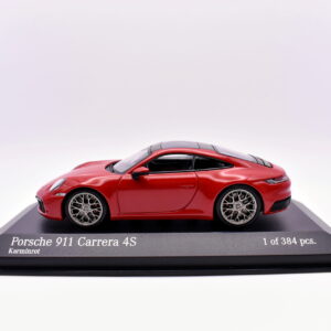 Modellino auto scala 1:43 porsche 911 carrera 4S minichamps diecast modellismo da collezione
