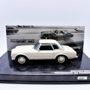 Modellino auto scala 1:43 mercedes benz 230 SL minichamps diecast modellismo da collezione