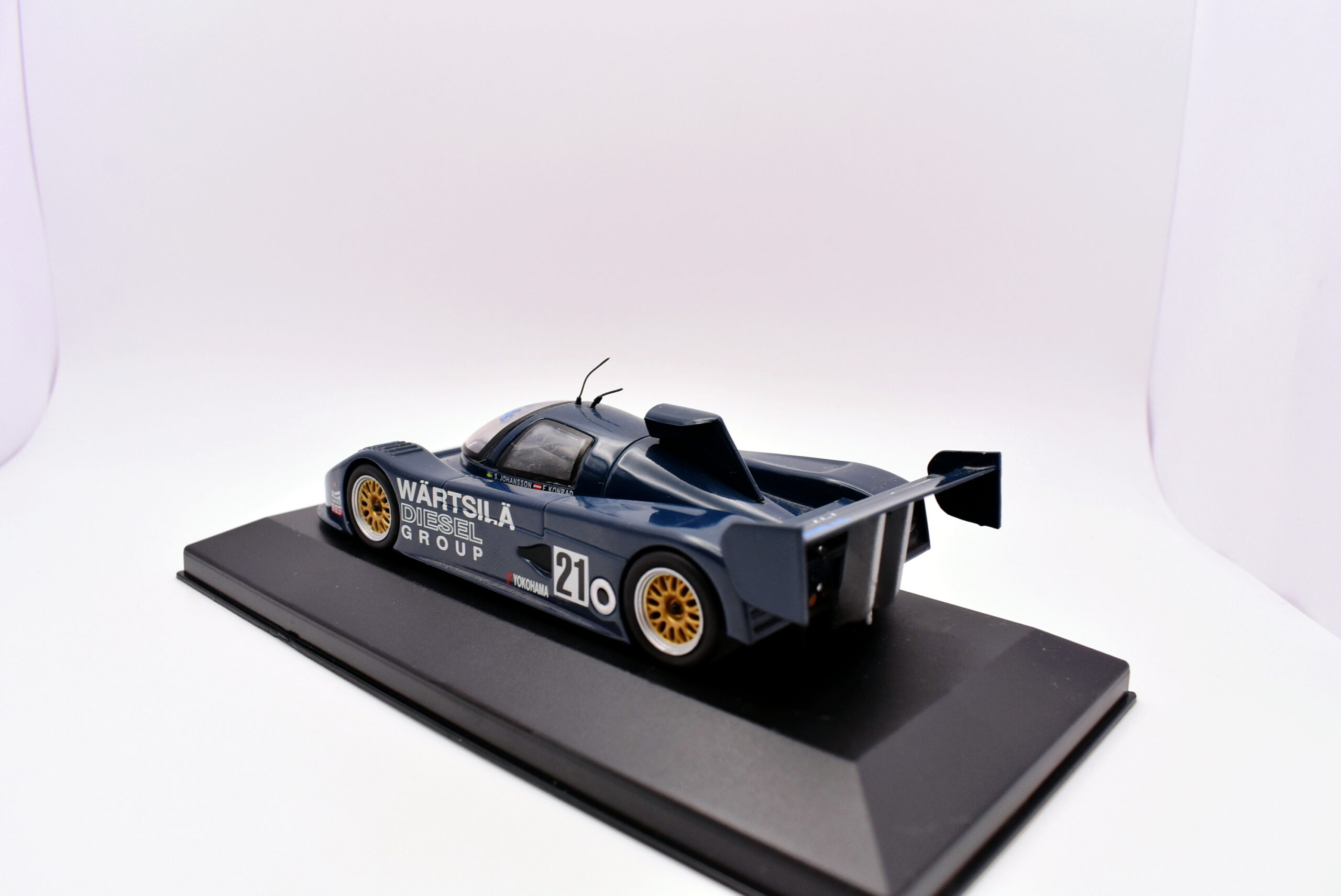 Modellino auto konrad lamborghini KM011 racing scala 1:43 diecast modellismo - Image 3