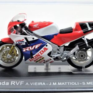 modellini moto scala 1:24 Honda RVF a.vieira j.m.mattioli s mertens diecast modellismo da collezione