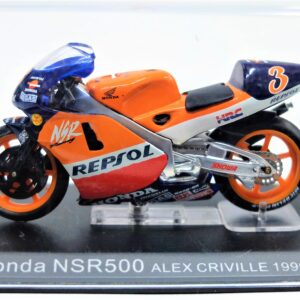 modellini moto scala 1:24 honda NSR500 alex criville diecast modellismo da collezione