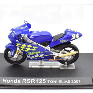 modellini moto scala 1:24 Honda RSR125 toni elias diecast modellismo da collezione