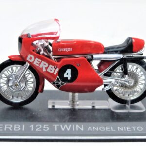 modellini moto scala 1:24 derbi 125 twin angel nieto diecast modellismo da collezione