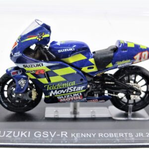 modellini moto scala 1:24 suzuki gsvr kenny roberts jr diecast modellismo da collezione