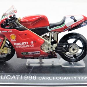 modellini moto scala 1:24 Ducati 996 carl fogarty diecast modellismo da collezione
