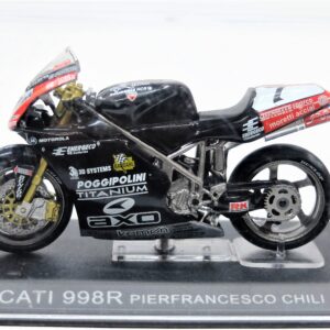 modellini moto scala 1:24 Ducati 998R pierfrancesco chili diecast modellismo da collezione