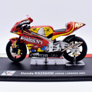 modellini moto scala 1:24 honda RS250RW jorge lorenzo moto gp diecast modellismo da collezione
