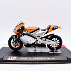 modellini moto scala 1:24 proton kr shane byrne moto gp diecast modellismo da collezione