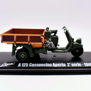 modellino Ape A 125 cassoncino aperto 2 serie Scala 1:32 diecast modellismo da collezione edicola
