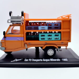 modellino Ape Car P3 trasporto acqua minerale Scala 1:32 diecast modellismo da collezione edicola