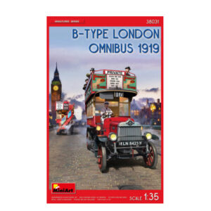Modellino auto model kit di montaggio Miniart  B-TYPE LONDON OMNIBUS 1919 KIT 1:35 modellismo