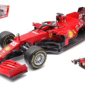 Modellino auto formula 1 F1 scala 1:18 Burago FERRARI F1 SF21 2021 SAINZ modellismo