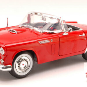 Modellino auto scala 1:18 FORD THUNDERBIRD CABRIOLET RED diecast modellismo statico
