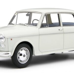 Modellino auto scala 1:18 Laudo Racing  FIAT 1100D 1962-66 WHITE modellismo statico