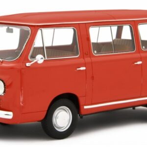 Modellino auto scala 1:18 Laudo Racing  FIAT 850 FAMILIARE 1965 RED modellismo statico