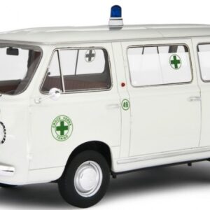 Modellino auto scala 1:24 Laudo Racing  FIAT 850 FAMILIARE 1965 AMBULANZA